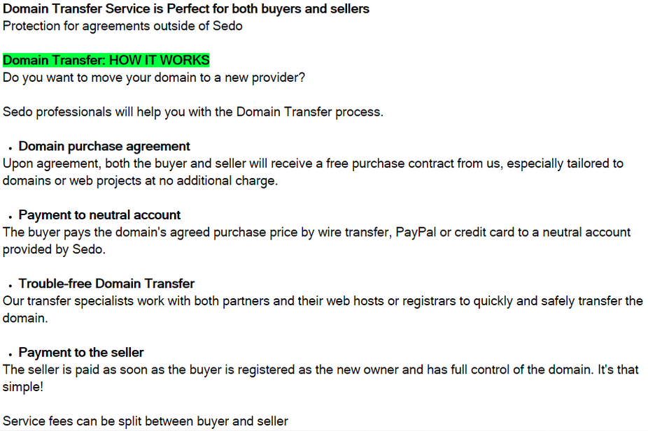 Domain Transfer: How it works